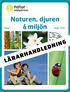 Naturen, djuren & miljön