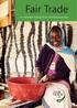 Fair Trade. ett värdefullt bidrag till att nå millenniemålen