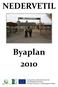 NEDERVETIL Byaplan 2010