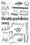 Bruttoprislista 2015