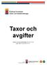 Taxor och avgifter. Kultur- och fritidsförvaltningen. Antaget av kommunfullmäktige 2015-06-15 och gäller från och med 2015-07-01.