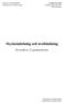 Styckeindelning och textbindning
