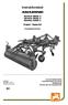 Instruktionsbok. Cenius 3002-T Cenius 3502-T Cenius 4002-T. Super / Special. Kompaktkultivator