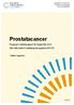 Prostatacancer. Regional kvalitetsrapport för diagnosår 2010 från Nationella Prostatacancerregistret (NPCR) Västra regionen