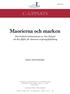 Maorierna och marken