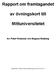 Rapport om framtagandet. av övningskort till. Mittuniversitetet