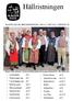 Hällristningen SLAGSTA GILLES MEDLEMSTIDNING * NR 3-4 * OKT 2013 * ÅRGÅNG 30