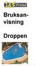 Bruksanvisning. Droppen