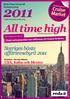 All time high. Cruise Market. Sveriges bästa affärsresebyrå 2011. USA, Kuba och Mexico. Resia Travel Group AB. Årsredovisning