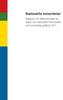 Nationella minoriteter. Rapport om tillämpningen av lagen om nationella minoriteter och minoritetsspråk år 2011