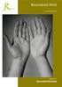 Reumatoid Artrit. av Annika Teleman. utgiven av Reumatikerförbundet