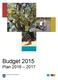 Budget 2015 Nordmalings kommun