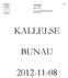 KALLELSE BUNAU 2012-11-08