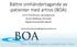 Bättre omhändertagande av patienter med artros (BOA)