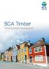 SCA Timber Ytbehandlad fasadpanel