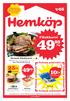 v46 Fläskkarré 95 Svensk fläskkarré Garant, Sverige, benfi, bit, delad, ca 1,1kg Max 2 köp/hushåll/vecka 46 Veckans prisbomb! Veckans prisbomb!