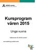 Kursprogram våren 2015