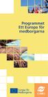 Programmet Ett Europa för medborgarna