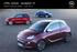 OPEL ADAM - Modellår 15 Priser & teknisk data - 1 juli 2014