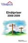 Elnätpriser 2008-2009