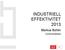 INDUSTRIELL EFFEKTIVITET 2013