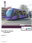 Buss, BRT och spårväg - en jämförelse. Rapport 2011:1. Analys & Strategi 2011-04-26