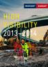 HigH visibility 2013 2014