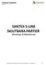 SANTEX S-LINE SKJUTBARA PARTIER