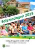 Salemsdagen 2015 Lördag 29 augusti kl. 12.00 17.00