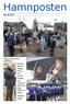 Hamnposten. Invigning av torget med Julbasar. januari 2012