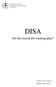 DISA. En bra metod för tonårspojkar? Stockholms universitet Institutionen för socialt arbete Ht - 2009. Författare: Thomas Axelsson