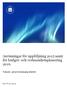 Anvisningar för uppföljning 2015 samt för budget- och verksamhetsplanering 2016. Teknisk- naturvetenskaplig fakultet. Dnr: FS 1.3.