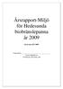 Årsrapport-Miljö för Hedesunda biobränslepanna år 2009