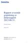 Rapport avseende granskning av delårsrapport 2012-08-31.