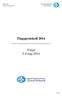 Växjö 2-4 maj 2014. Tingsprotokoll 2014 1 (15)