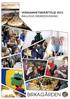 VERKSAMHETSBERÄTTELSE 2013 INKLUSIVE ÅRSREDOVISNING