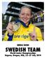 MEDIA GUIDE SWEDISH TEAM