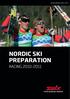 WWW.SWIXSCHOOL.COM NORDIC SKI PREPARATION