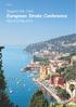 European Stroke Conference
