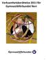 Verksamhetsberättelse 2011 för Gymnastikförbundet Norr