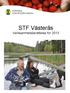 STF Västerås Verksamhetsberättelse för 2013