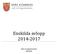 Enskilda avlopp 2014-2017. Miljö- och byggnadsnämnden 2014-03-05