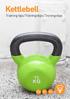 Kettlebell. Training tips/träningstips/treningstips. Eng Sv No