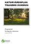 NATURVÅRDSPLAN TRANEMO KOMMUN