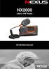 NX2000 NX2000. Användarmanual. - Marin VHF Radio -