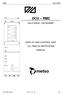 DCU RM2 VAL0122830 / SKC9226067 DISPLAY AND CONTROL UNIT TILL RMS-CD MÄTSYSTEM MANUAL. DCU-RM2 SE.docx 2001-11-01 / BL 1(8) metso