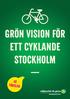 Grön vision för ett cyklande Stockholm