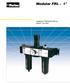 Modular FRL - 1 Catalogue: PDE2592TCSE-ca Edition: Juli 2007
