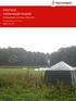 FÖRSTUDIE. Vattenskydd Huaröd. Kristianstads kommun, Skåne län. Samrådshandling, 2010-12-22 Objekt: 8850785