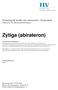 Underlag för beslut om subvention - Nyansökan Nämnden för läkemedelsförmåner. Zytiga (abirateron)
